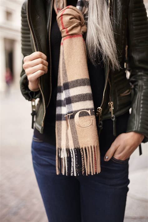 burberry scarf care|Burberry scarf outfits.